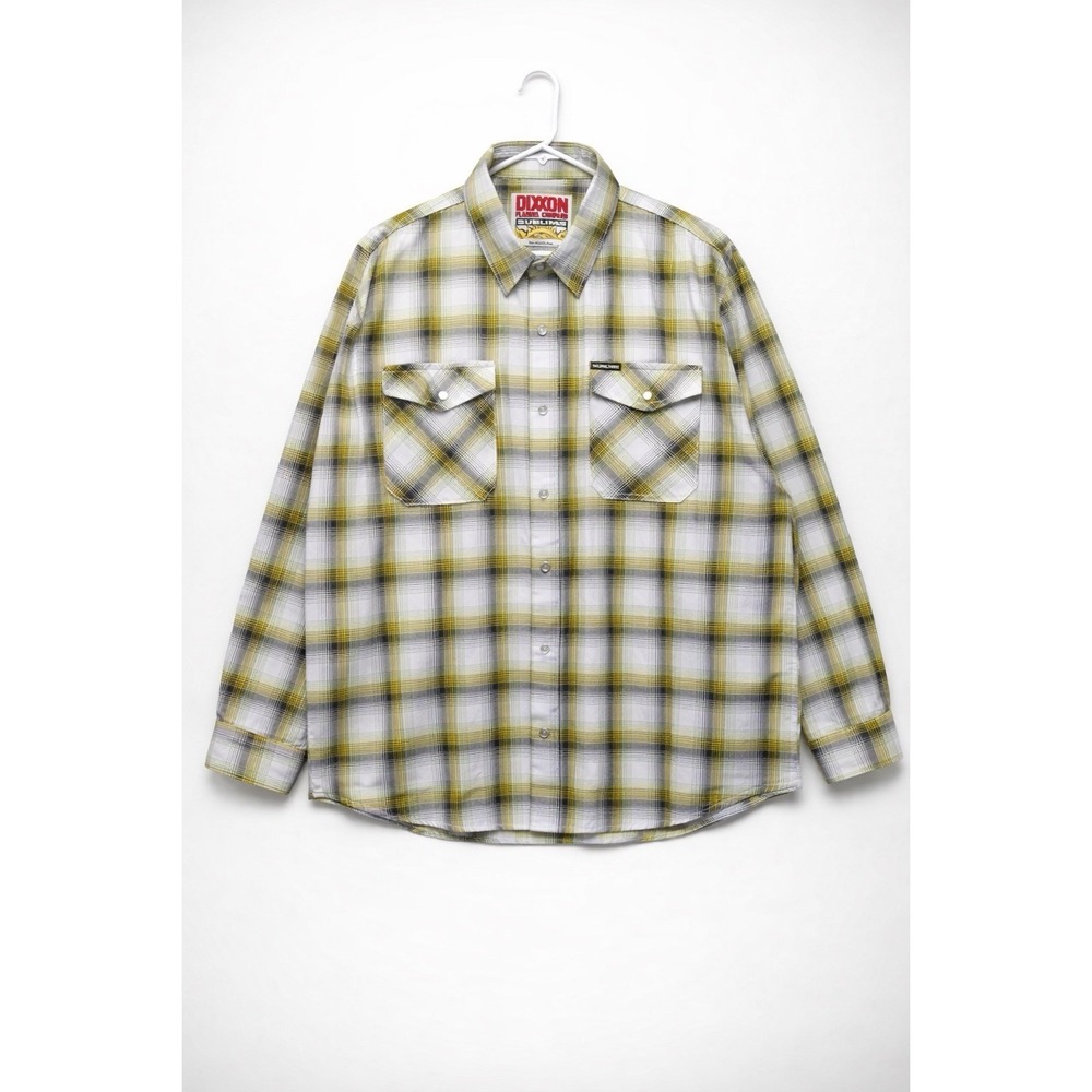 Dixxon x Sublime Flannel Shirt Men's 2XT‎ Plaid Pearl Snap Limited Edition